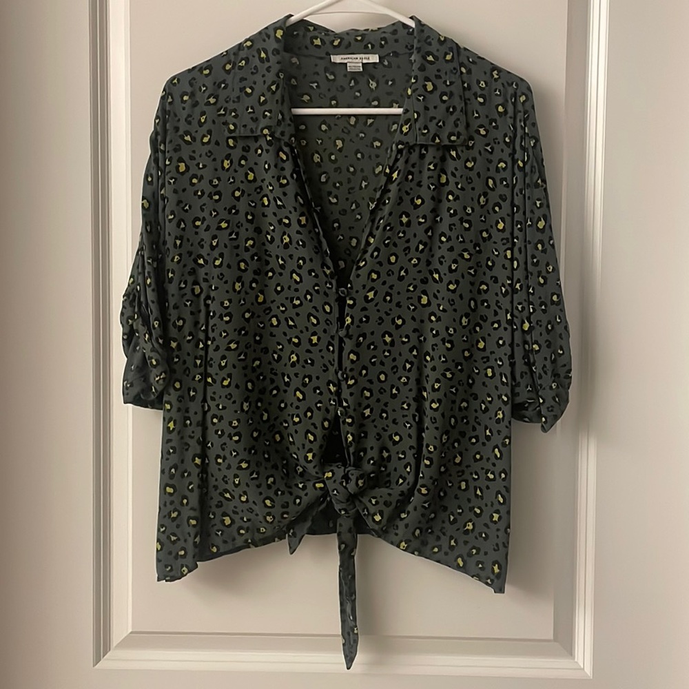Animal Print Blouse